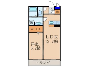 ヴェルドミールの物件間取画像